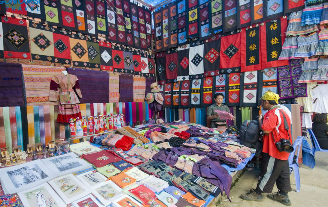 The most famous local markets around Sapa