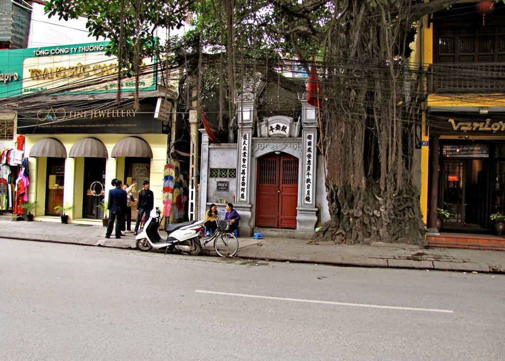 Hang Gai Street in Hanoi